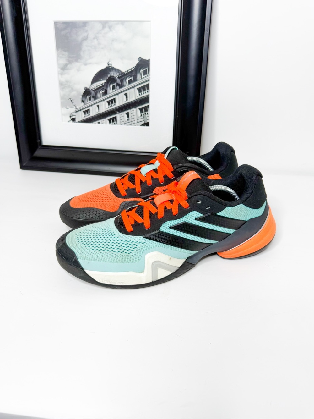 Adidas Barricade Men’s Tennis Pickleball Shoes Size 12